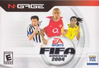 FIFA Soccer 2004 N-Gage  box art